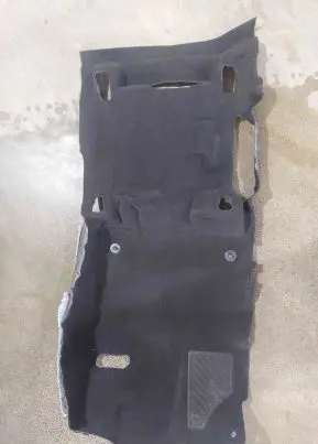 Toyota Sienna XL40 IV Front floor carpet liner 5851208010C1 1005845C2M5AF