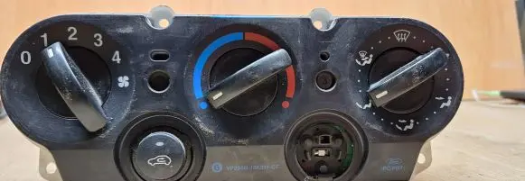 Ford Fiesta Climate control unit 2S6H19980BD