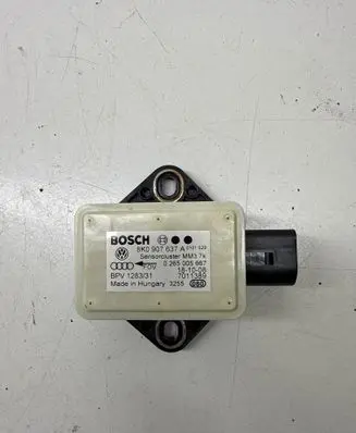 Audi A4 S4 B8 8K ESP acceleration yaw rate sensor 8K0907637A 0265005667