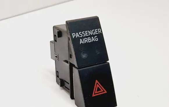 Skoda Octavia Mk3 (5E) Hazard light switch 5E0953507C 10103099 30051318
