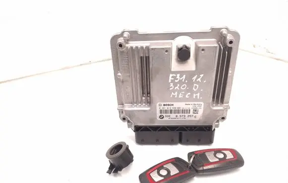 BMW 3 F30 F35 F31 Engine ECU kit and lock set 8573257 0281019680 030837175