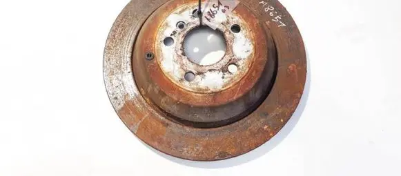 Mercedes-Benz R W251 Rear brake disc neventiliuojamas