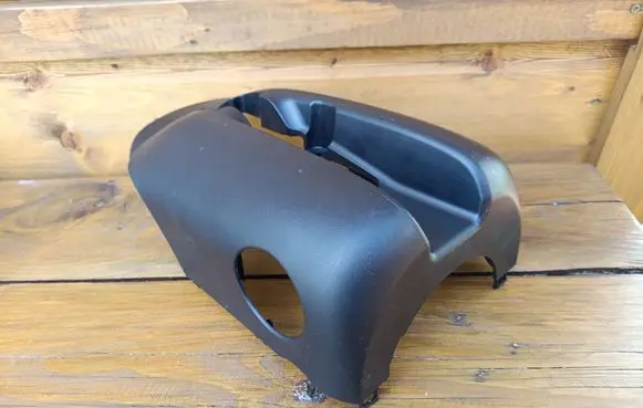 Skoda Fabia Mk2 (5J) Steering wheel column trim 5J0858559B 5J0858627A