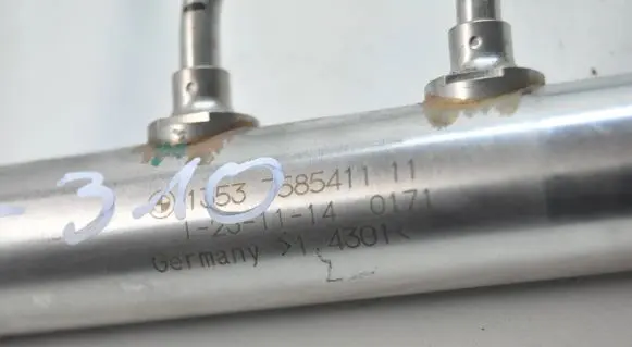 BMW 3 F30 F35 F31 Fuel main line pipe 7585411 7620946