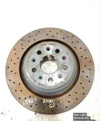 Maserati Ghibli Rear brake disc 6622017DR