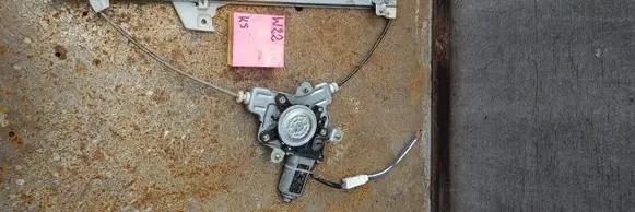 Hyundai Matrix Rear door window regulator with motor 9881117200