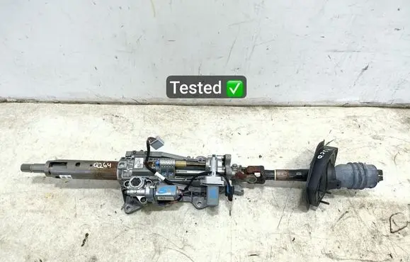 Steering wheel axle set