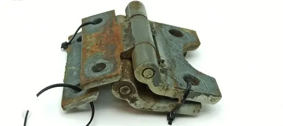 Front door hinge set