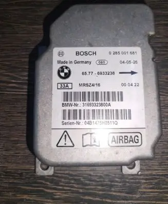 BMW X5 E53 Airbag control unit/module 6933238 0285001681 31693323800A