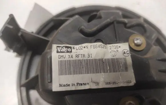 Citroen C5 Heater fan/blower F6645291