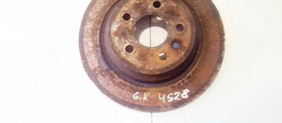 Ford S-MAX Rear brake disc neventiliuojamas