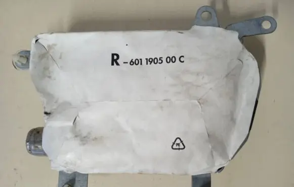 Front door airbag