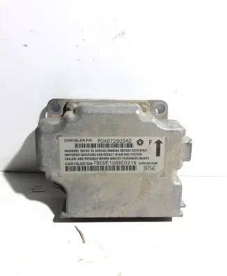 Dodge Caliber Airbag control unit/module P04672603AD 39754C TBCM51086C0216