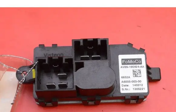 Ford Grand C-MAX Heater blower motor/fan resistor AV6N19E624AA