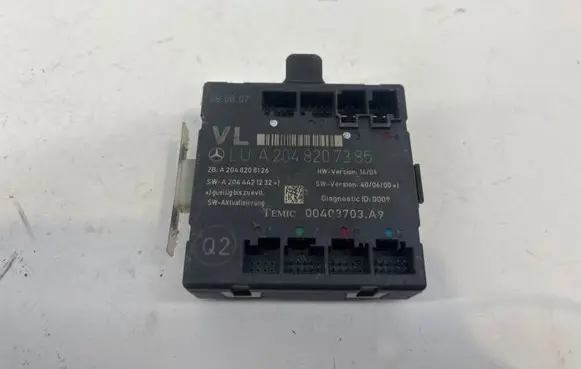 Mercedes-Benz C W204 Door control unit/module A2048207385 A2044421232 A2048208126
