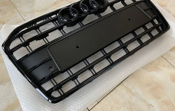 Audi A6 S6 C7 4G Front bumper upper radiator grill 4G0853653T 4G0853651L 4G0853651M