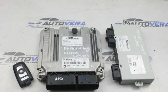 BMW 5 F10 F11 Engine ECU kit and lock set 8574100