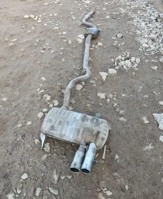BMW 3 E90 E91 Muffler/silencer 7796011