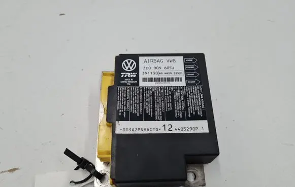 Volkswagen PASSAT B6 Airbag control unit/module 3C0909605J