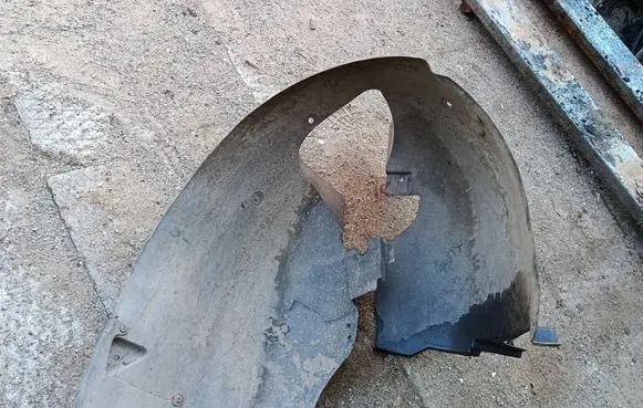 Citroen C4 I Front wheel arch liner splash guards
