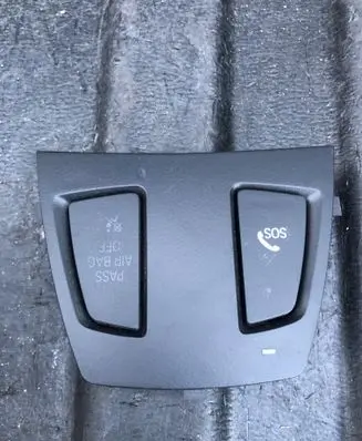 BMW X5 F15 Passenger airbag on/off switch E1065481