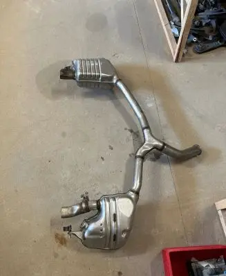 Mercedes-Benz C AMG W204 Muffler/silencer A2054913700