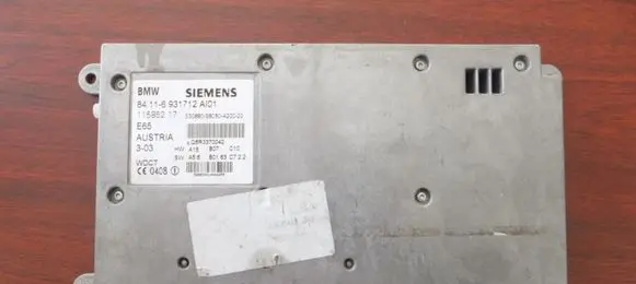 BMW 7 E65 E66 Other control units/modules 6931712 BMW6931712