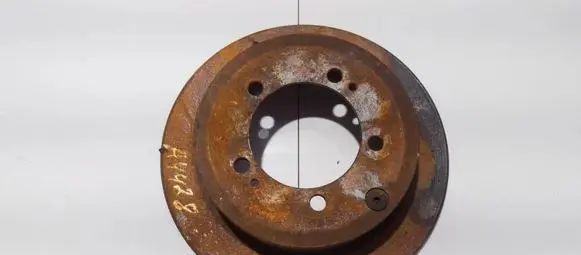 Mitsubishi Outlander Rear brake disc neventiliuojamas