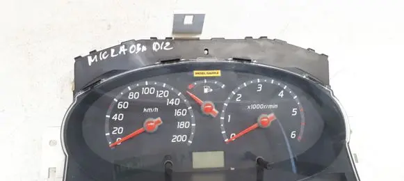 Nissan Micra Speedometer (instrument cluster) AX864 4524702