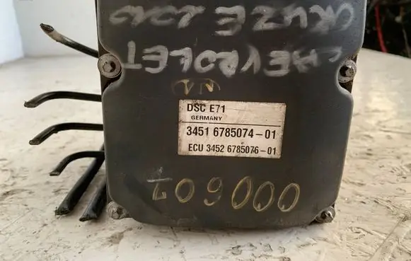 Chevrolet Cruze ABS Pump 3451678507401 ECU3452678507601 0265960319