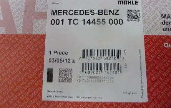 Mercedes-Benz Vito Viano W638 Turbo 001TC14455000