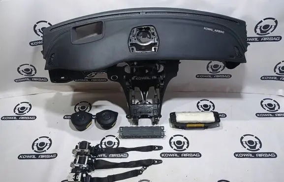 Mercedes-Benz C W205 Airbag set with panel LKU8638 A0008608300 A2058600002