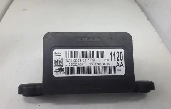 Opel Insignia A ESP acceleration yaw rate sensor 13581120 25170107153