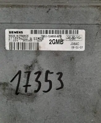 Ford C-MAX I Engine control unit/module s118934202b