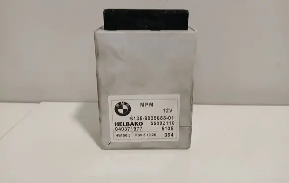 BMW 5 E60 E61 MPM control module 6939655 55892110 040371977