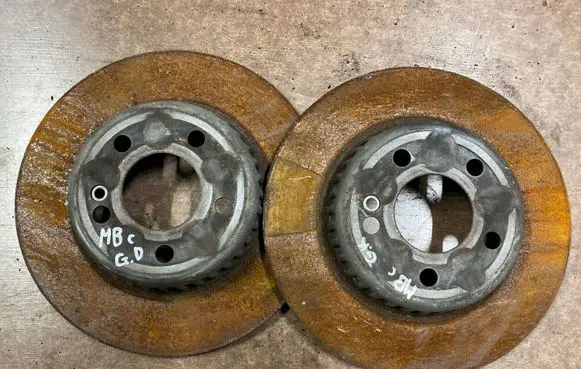 Rear brake disc