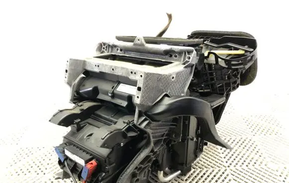 Heater blower radiator