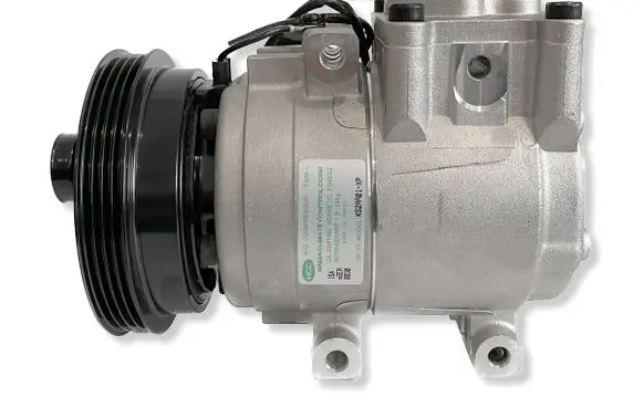 KIA Rio Air conditioning (A/C) compressor (pump) 97701FD000 F500KS2AA01 2021501