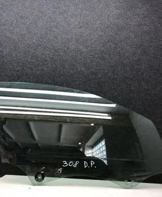 Peugeot 308 Front door window glass four-door 