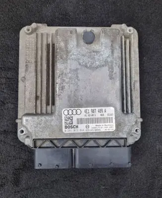 Audi A8 S8 D3 4E Engine control unit/module 4E1907409A 4E1910409B 0281013844