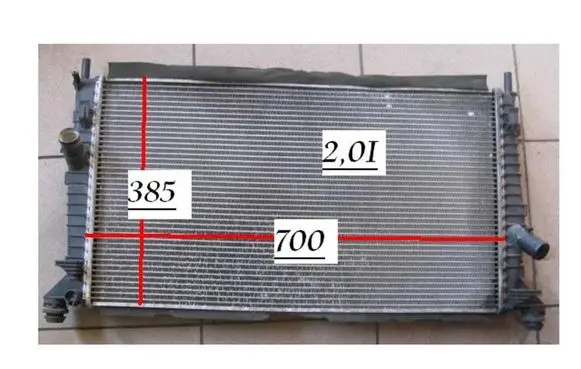 Mazda 3 I Coolant radiator 3M5H8005RK 3M5H8005TL