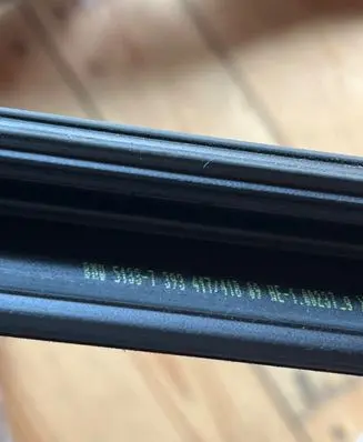 BMW iX Rubber seal front door (on door) 7393417