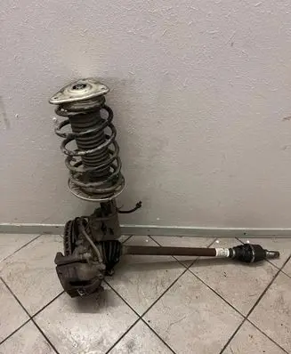 Peugeot 308 Front shock absorber with coil spring