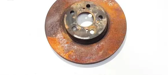 Toyota Verso-S Front brake disc ventiliuojamas