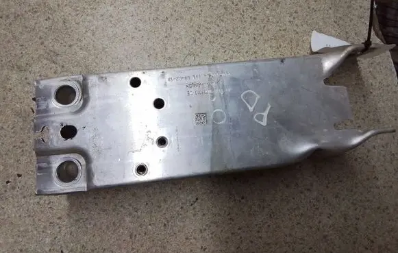 Front bumper shock/impact absorber