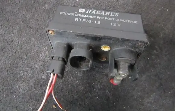 Volvo S40, V40 Glow plug pre-heat relay 7700107794