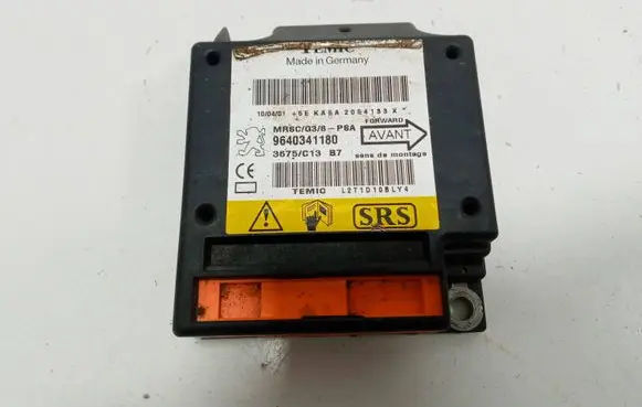 Peugeot 607 Airbag control unit/module 9640341180