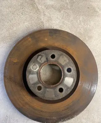 Front brake disc