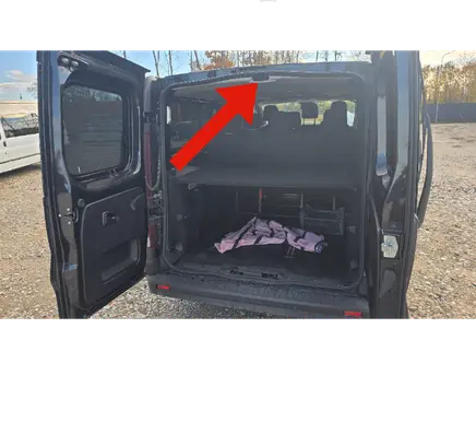 Opel Vivaro Loading door lock 8200006253 91166044 01198008006