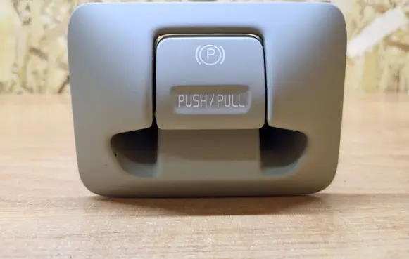 Hand parking brake switch
